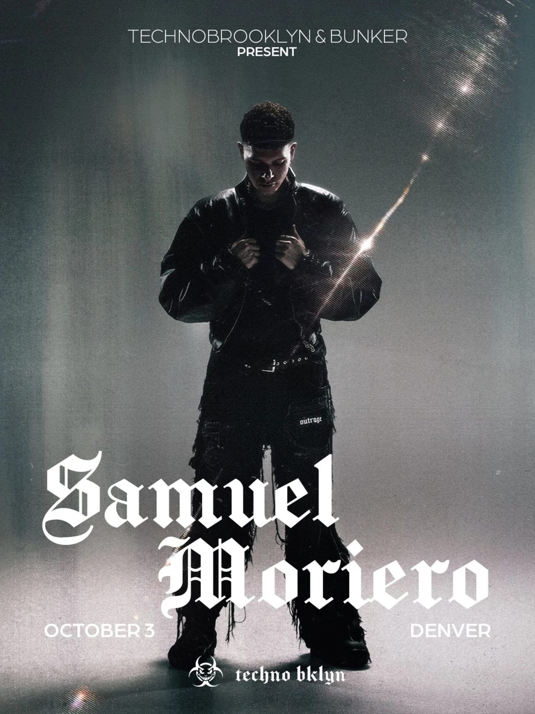 Official Samuel Moriero event artwork.